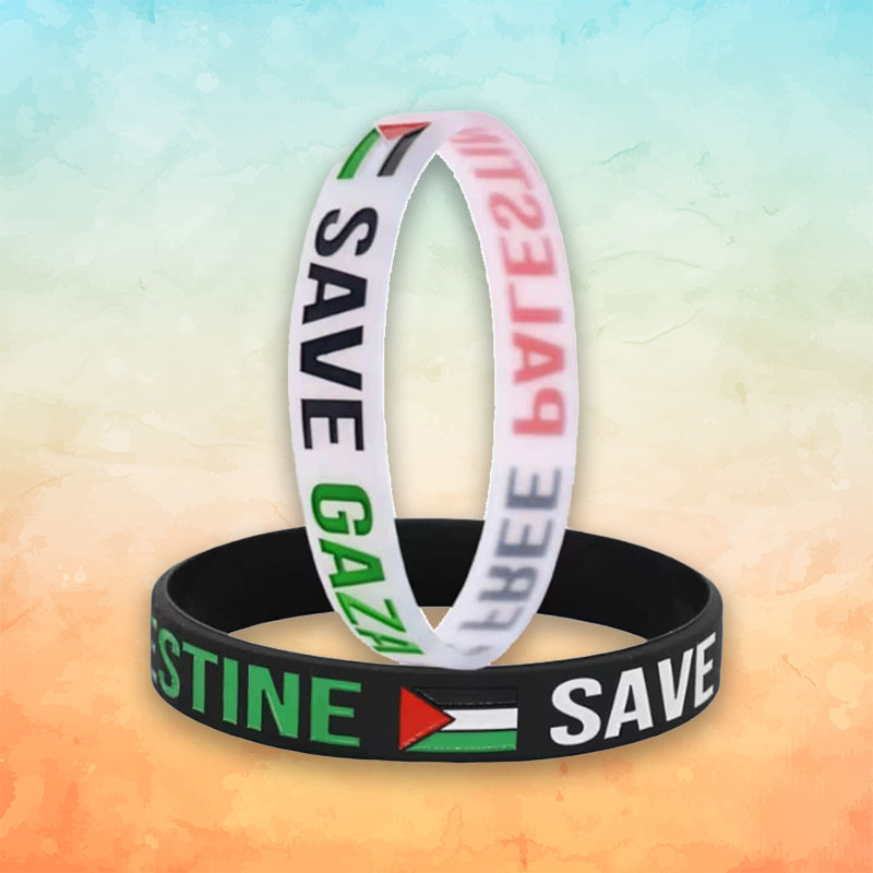 Støttearmbånd | Free Palestine • Save Gaza